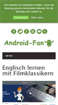 Mobile Screenshot of android-fan.de